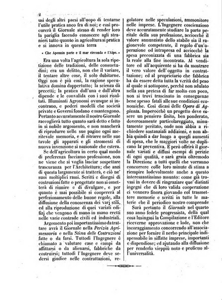 Giornale dell'ingegnere-architetto ed agronomo