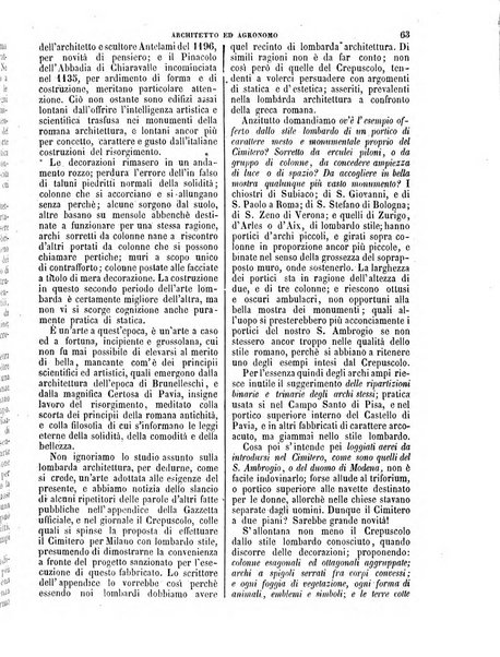 Giornale dell'ingegnere-architetto ed agronomo