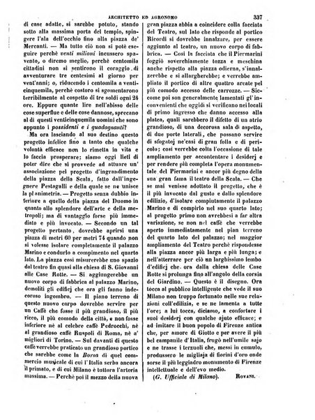 Giornale dell'ingegnere-architetto ed agronomo