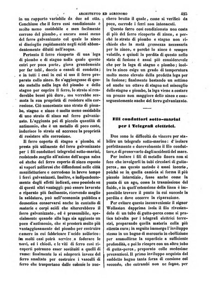 Giornale dell'ingegnere-architetto ed agronomo