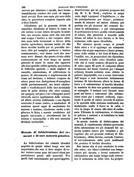 Giornale dell'ingegnere-architetto ed agronomo