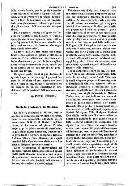 Giornale dell'ingegnere-architetto ed agronomo