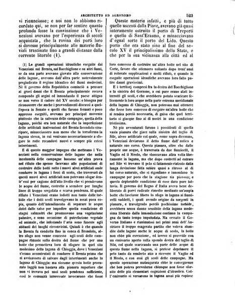 Giornale dell'ingegnere-architetto ed agronomo