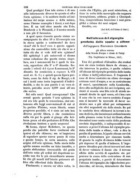 Giornale dell'ingegnere-architetto ed agronomo