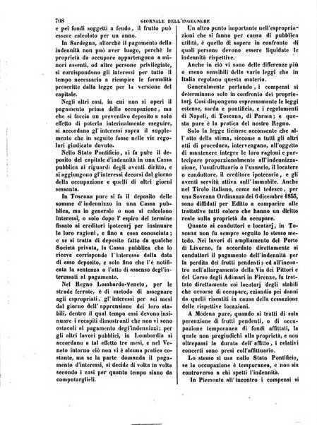 Giornale dell'ingegnere-architetto ed agronomo