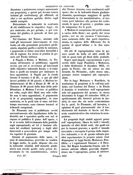 Giornale dell'ingegnere-architetto ed agronomo