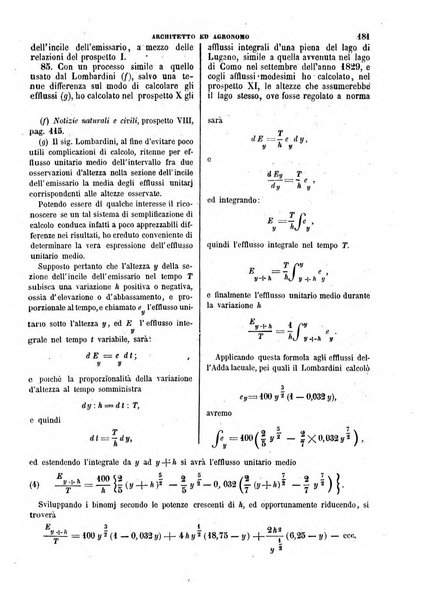 Giornale dell'ingegnere-architetto ed agronomo