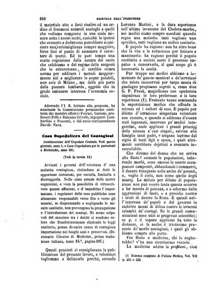 Giornale dell'ingegnere-architetto ed agronomo