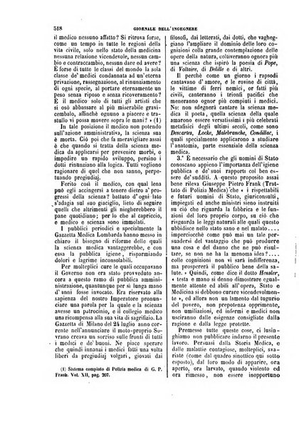 Giornale dell'ingegnere-architetto ed agronomo