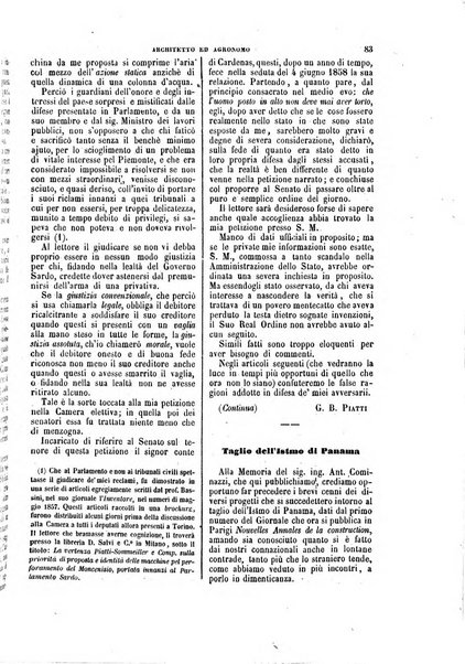 Giornale dell'ingegnere-architetto ed agronomo