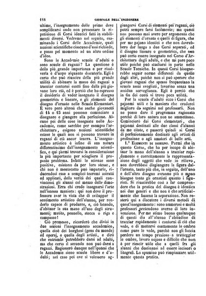 Giornale dell'ingegnere-architetto ed agronomo