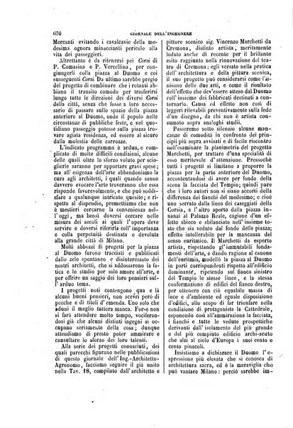 Giornale dell'ingegnere-architetto ed agronomo