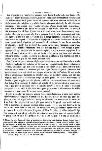 Giornale dell'ingegnere-architetto ed agronomo