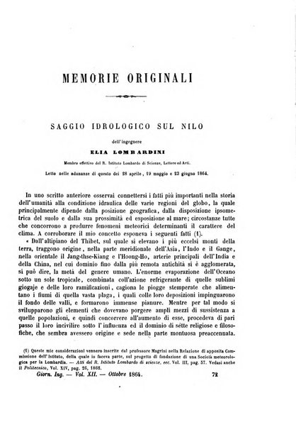 Giornale dell'ingegnere-architetto ed agronomo