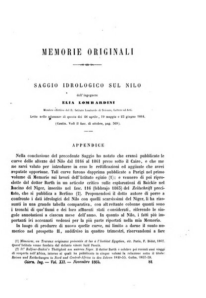 Giornale dell'ingegnere-architetto ed agronomo