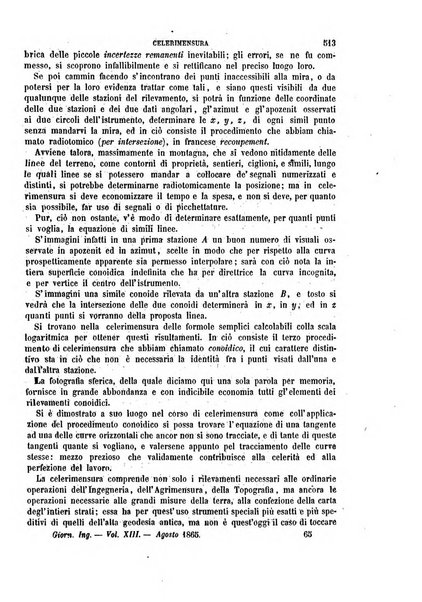 Giornale dell'ingegnere-architetto ed agronomo