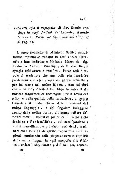 Giornale dell'italiana letteratura