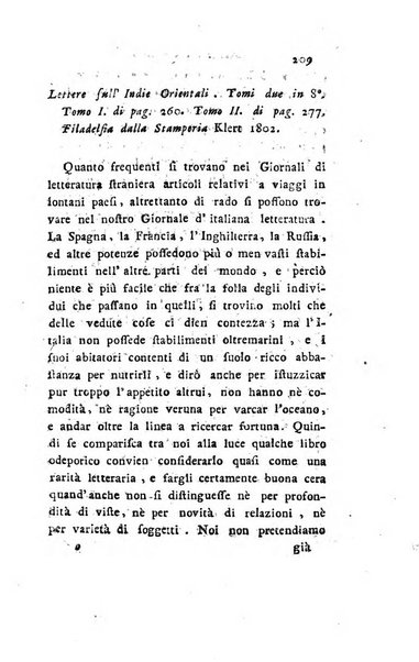 Giornale dell'italiana letteratura