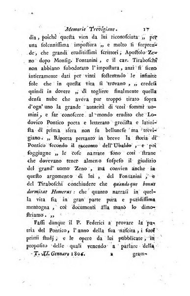 Giornale dell'italiana letteratura