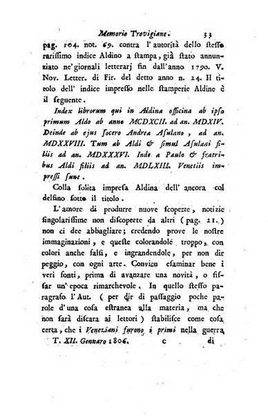 Giornale dell'italiana letteratura