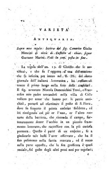 Giornale dell'italiana letteratura