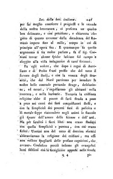 Giornale dell'italiana letteratura