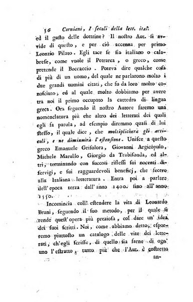 Giornale dell'italiana letteratura