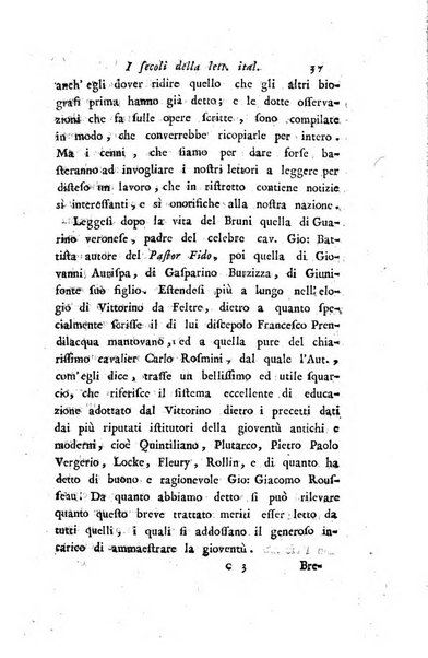 Giornale dell'italiana letteratura