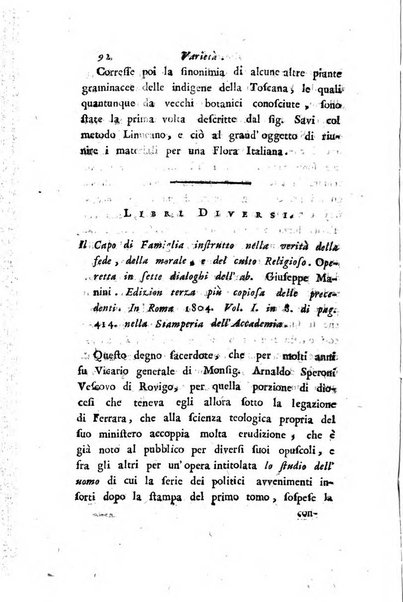 Giornale dell'italiana letteratura