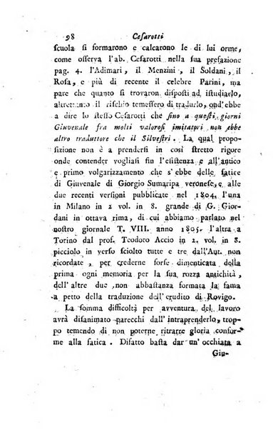 Giornale dell'italiana letteratura