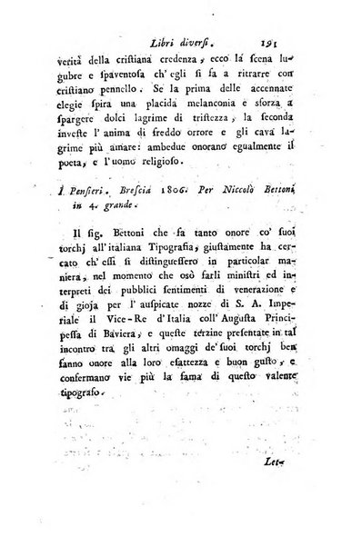 Giornale dell'italiana letteratura