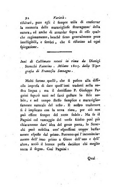 Giornale dell'italiana letteratura