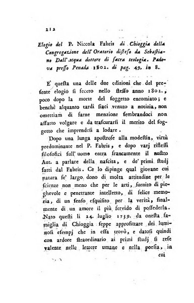 Giornale dell'italiana letteratura