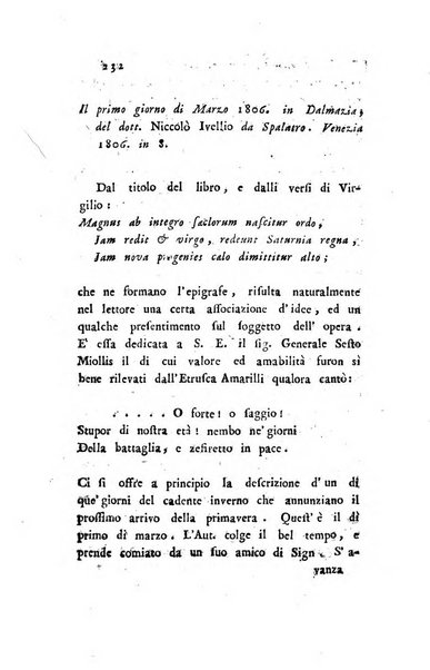 Giornale dell'italiana letteratura