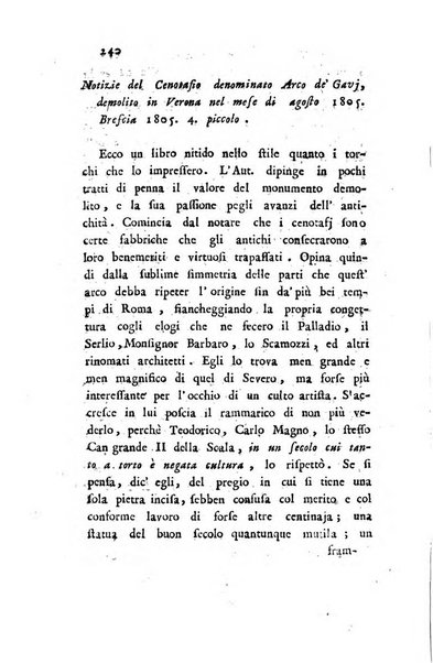 Giornale dell'italiana letteratura