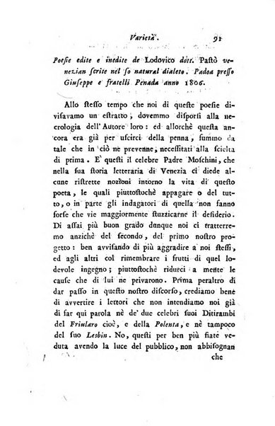 Giornale dell'italiana letteratura