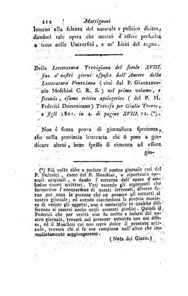 Giornale dell'italiana letteratura