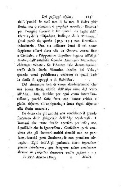 Giornale dell'italiana letteratura