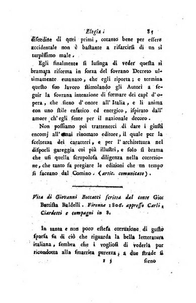 Giornale dell'italiana letteratura