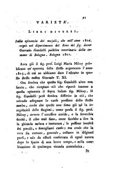 Giornale dell'italiana letteratura