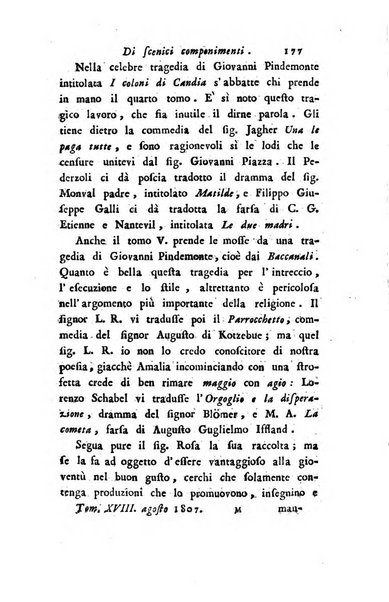 Giornale dell'italiana letteratura