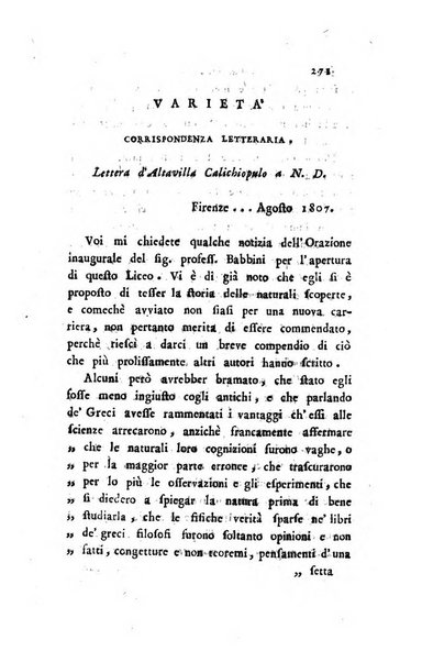 Giornale dell'italiana letteratura