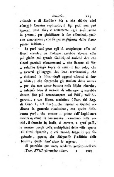 Giornale dell'italiana letteratura