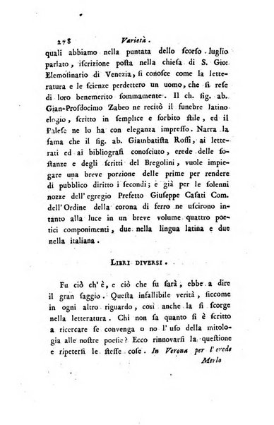 Giornale dell'italiana letteratura