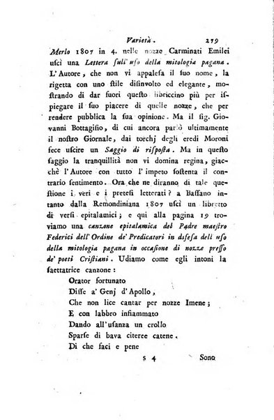 Giornale dell'italiana letteratura