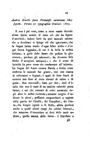 Giornale dell'italiana letteratura