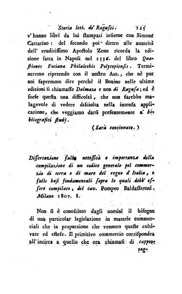 Giornale dell'italiana letteratura