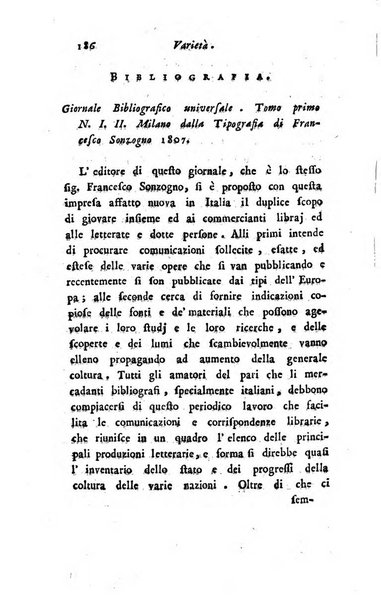 Giornale dell'italiana letteratura