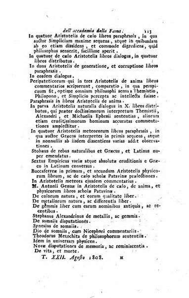 Giornale dell'italiana letteratura