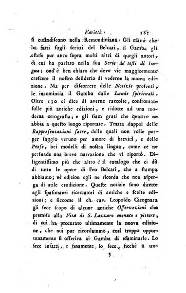 Giornale dell'italiana letteratura